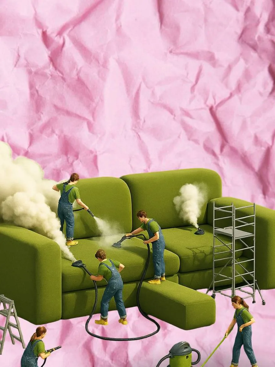 Почистване на мека мебел RianClean